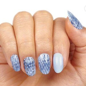 RETIRED Color Street "Blue Jean Baby" Nail Strips